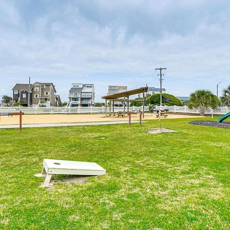Steps To The Beach Oceanfront Condo With Lanai! North Topsail Beach Eksteriør bilde