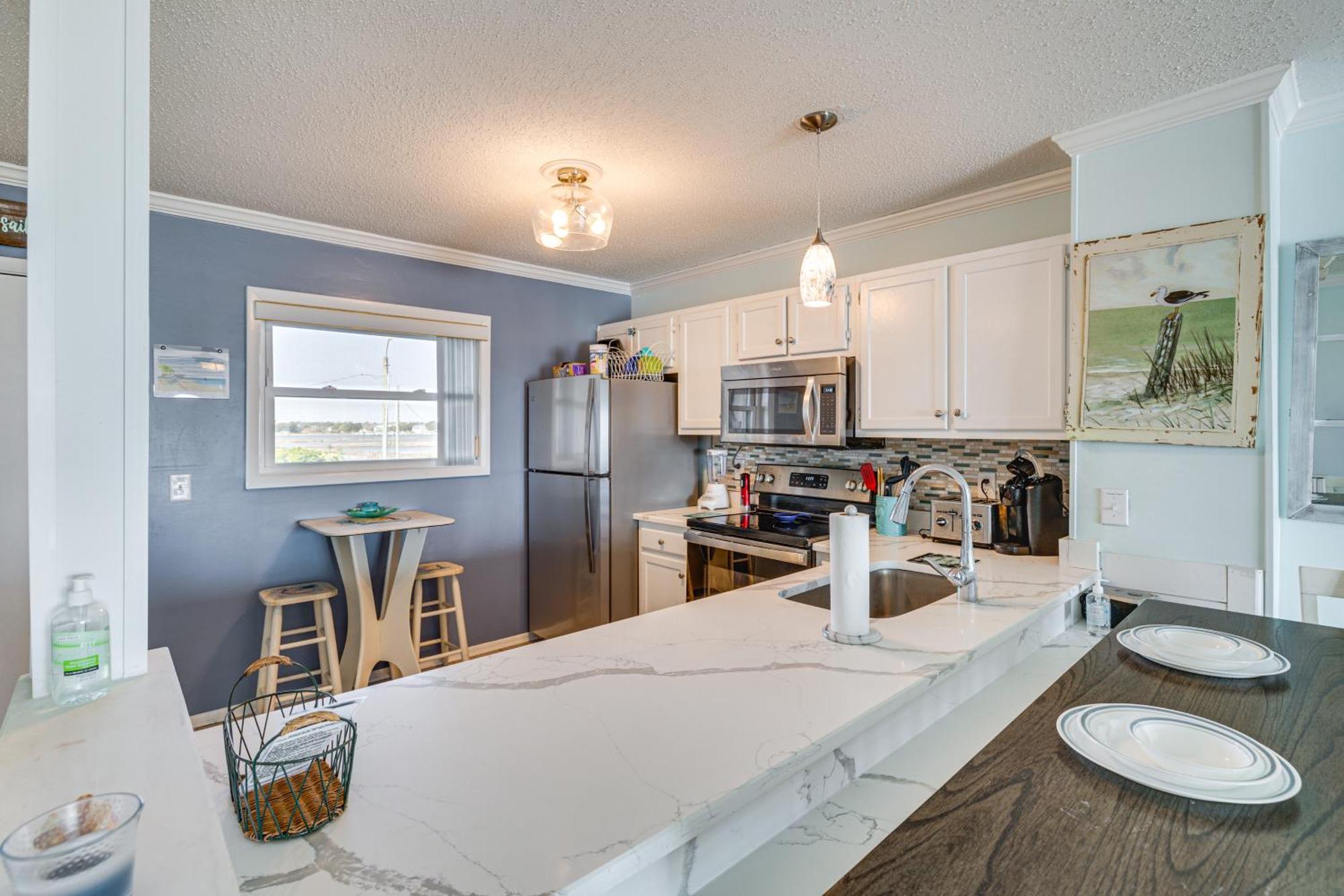 Steps To The Beach Oceanfront Condo With Lanai! North Topsail Beach Eksteriør bilde