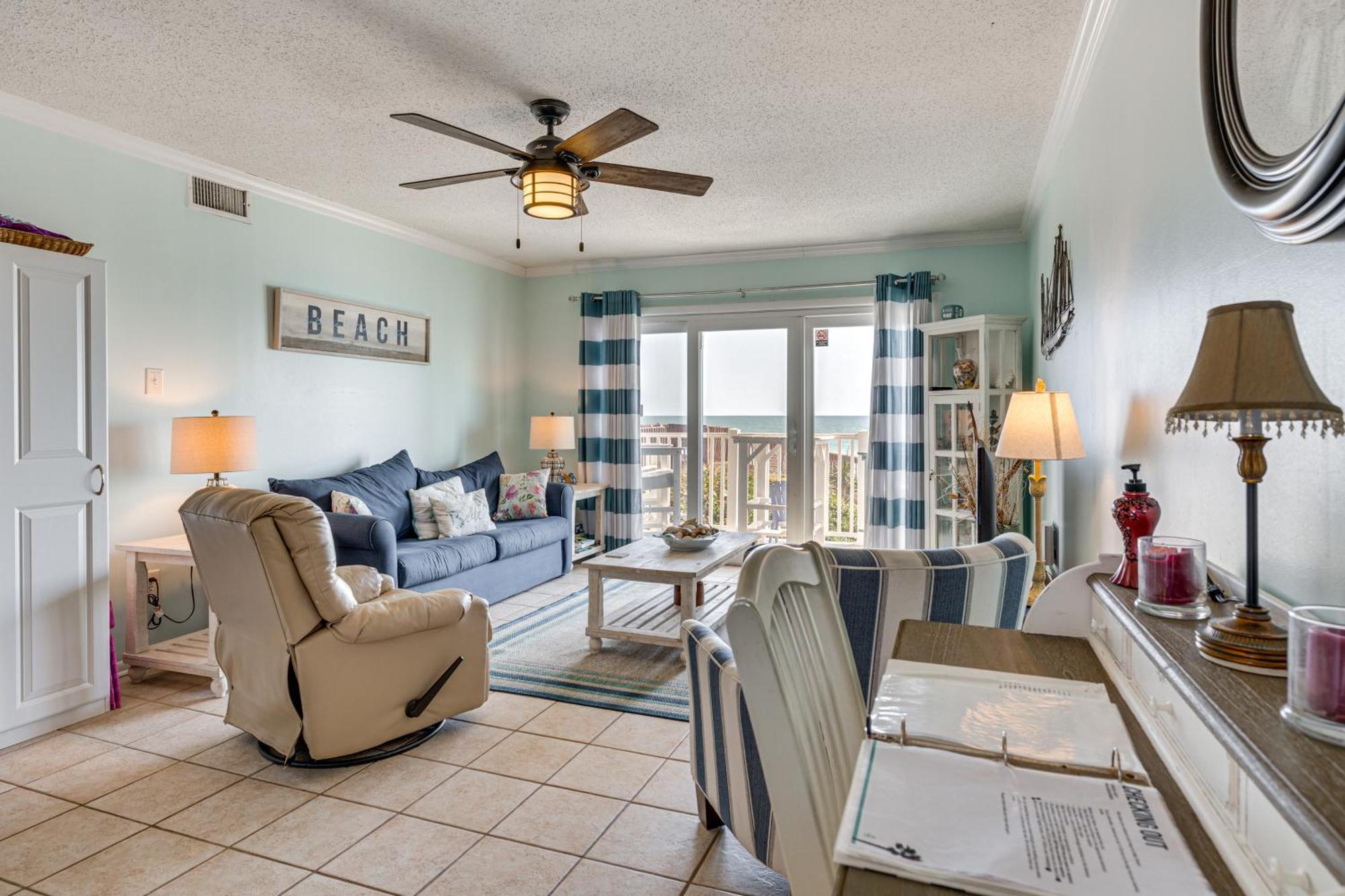 Steps To The Beach Oceanfront Condo With Lanai! North Topsail Beach Eksteriør bilde